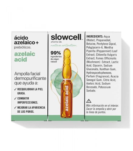 SLOWCELL AZELAIC ACID X10AMP DE 2ML